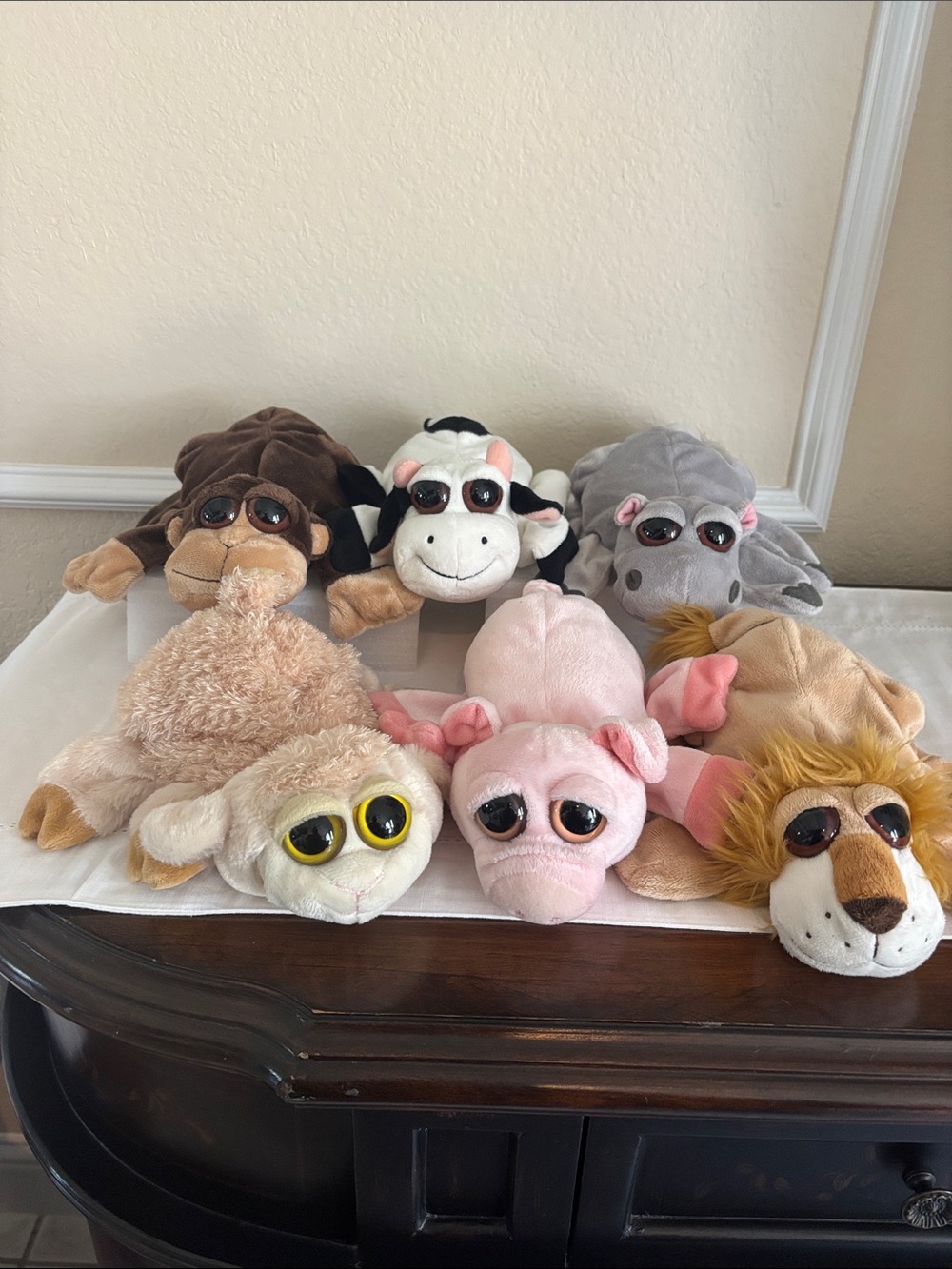 CALTOY 6 stuffed puppets Animal  -